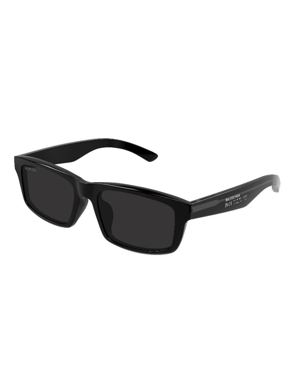 New Balenciaga Men's Sunglasses Black Grey Lens Acetate Frame BB0424SK 001 56